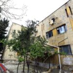 Azərsutikinti Xəstəxanasının korpusunda yanğın baş verib