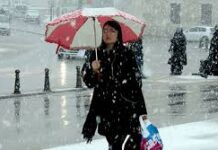 Sabah hava yağışlı olacaq