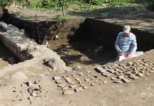 Tədqiq edilən alban kilsəsinin daha qədim məbəd üzərində inşa edildiyi kəşf olundu