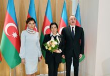 Prezident İlham Əliyev və birinci xanım Mehriban Əliyeva Ümumrusiya Bədii Gimnastika Federasiyasının prezidenti ilə görüşüblər