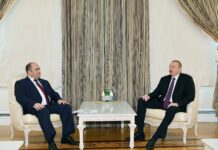 Prezident İlham Əliyev Belarusun Baş nazirinin müavinini qəbul edib