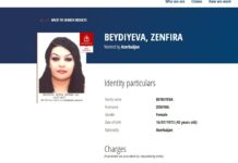 Azərbaycanın “İnterpol” xətti ilə beynəlxalq axtarışa verdiyi qadın Dubayda saxlanılıb