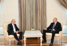 Prezident İlham Əliyev Niderland-Azərbaycan Dostluq Qrupunun sədrini qəbul edib