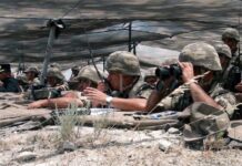 Ümumqoşun poliqonunda təlim keçirilib