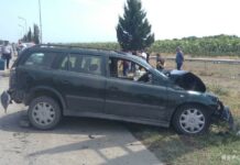 Samuxda iki minik avtomobili toqquşub, ölən və yaralanan var – FOTO