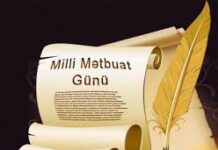 Bu gün Azərbaycan milli mətbuatının yaranmasından 144 il ötür