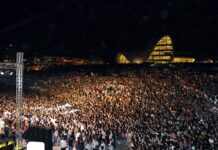 Heydər Əliyev Mərkəzinin parkında estrada ulduzlarının iştirakı ilə konsert keçirilib – VİDEO – YENİLƏNİB