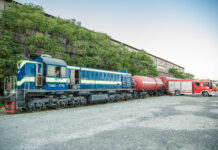 Taxta bazarında baş verən yanğının söndürülməsinə dəmiryolçular da cəlb olunub