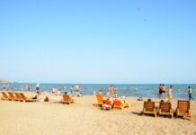 Nümunəvi ictimai çimərliklər ziyarətçilərin istifadəsinə verilib ictimai çimərlik