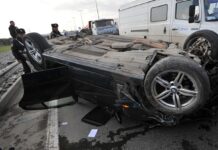 Ağcabədidə avtomobil aşıb, sürücü ölüb