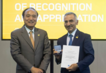 Nəqliyyat, Rabitə və Yüksək Texnologiyalar Nazirliyi BTİ-nin sertifikatına və gümüş medala layiq görüldü Nəqliyyat, Rabitə və Yüksək Texnologiyalar Nazirliyi BTİ-nin sertifikatına və gümüş medala layiq görüldü