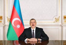 Prezident İlham Əliyev məcburi köçkünlər üçün salınmış “Qobu Park-2” yaşayış kompleksinin açılışında iştirak edib