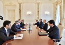 Azərbaycan Prezidenti Avstriyanın Nəqliyyat, İnnovasiya və Texnologiya nazirini qəbul edib