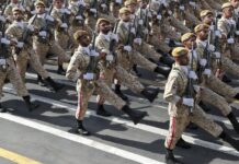 İran ordusu Türkiyə-İraq sərhədində hərbi təlimlər keçirir