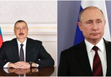 Prezident İlham Əliyev Vladimir Putinə başsağlığı verib