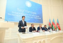 Gəncədə YAP Gəncə şəhər, Kəlbəcər və Xocalı rayon təşkilatlarının ərazi ilk təşkilatlarının sədrləri və partiya fəalları ilə görüş keçirilib;FOTOLAR