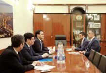 Azərbaycan və Özbəkistan arasında startaplar, innovasiyalar, yüksək texnologiyalar sahələrində əməkdaşlığın perspektivləri müzakirə olunub Nəqliyyat, Rabitə və Yüksək Texnologiyalar naziri Ramin Quluzadə ilə ölkəmizdə səfərdə olan Özbəkistanın İnvestisiyalar və Xarici Ticarət naziri Sardor Umurzakov arasında görüş keçirilib