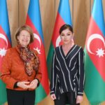 Azərbaycan Respublikasının Birinci vitse-prezidenti Mehriban Əliyeva oktyabrın 31-də Böyük Britaniya Baş Nazirinin Azərbaycan üzrə ticarət elçisi Baronessa Emma Nikolson ilə görüşüb