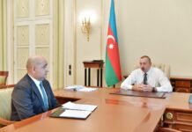 Prezident İlham Əliyev İsrafil Məmmədovu ARDNF-in icraçı direktoru təyin olunması ilə əlaqədar qəbul edib