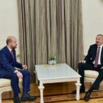 Azərbaycan Respublikasının Prezidenti İlham Əliyev və Dünya Etnoidman Konfederasiyasının sədri Bilal Ərdoğan