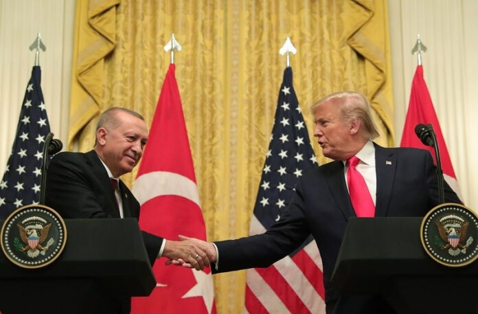 Türkiyə Prezidenti Rəcəb Tayyib Ərdoğan və ABŞ Prezidenti Donald Tramp