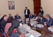 Qənbər Şəmşiroğlunun çoxcildliklərinin təqdimat mərasimi keçirildi – FOTOLAR