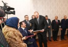 Prezident Qarabağ müharibəsi əlillərinə mənzil və avtomobillər təqdim edib