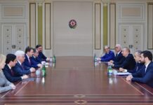 Azərbaycan Prezidenti Rusiyanın İqtisadi İnkişaf nazirini qəbul edib