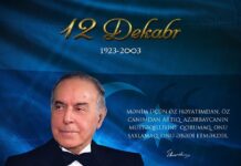 Azərbaycan Prezidenti Heydər Əliyevin anım günü münasibətilə facebook-da paylaşım edib
