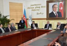 BAKI DÖVLƏT UNİVERSİTETİNDƏ ULU ÖNDƏR HEYDƏR ƏLİYEVƏ HƏSR OLUNMUŞ MƏQALƏ MÜSABİQƏSİNİN QALİBLƏRİNİN MÜKAFATLANDIRILMA MƏRASİMİ KEÇİRİLİB