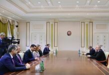 Prezident İlham Əliyev Türkiyənin Ticarət nazirini qəbul edib