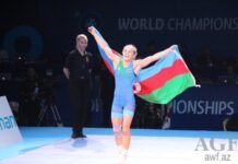 Mariya Stadnik 10-cu dəfə Avropa çempionu olub Azərbaycan millisinin güləşçisi Mariya Stadnik