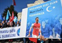 Məsut Özilin Uyğurların Çin tərəfindən sıxışdırılmasını pisləyən açıqlaması dünyadarezonasa səbəb olub