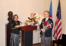 Vaşinqtonda amerikalı bəstəkarın Nəsiminin “Sığmazam” qəzəlinə bəstələdiyi musiqinin premyerası olub İmadəddin Nəsiminin 650 illik yubileyi