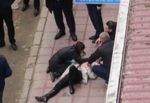 Nizami Bəhmənovun gəlininin bıçaqlanması ilə bağlı görüntülər