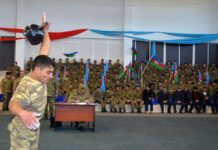 Azərbaycan Ordusunda daşqaldırma birinciliyi keçirilib Azərbaycan Ordusunda daşqaldırma birinciliyi