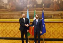 İtaliya Deputatlar Palatasının sədri ilə görüş Azərbaycan Respublikasının Prezidenti İlham Əliyev və İtaliya Respublikası Deputatlar Palatasının sədri Roberto Fiko