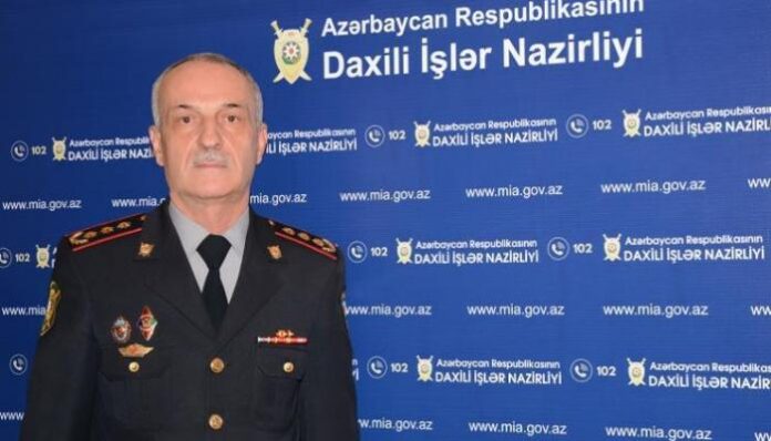 Daxili İşlər Nazirliyin (DİN) Mətbuat Xidmətinin rəisi Ehsan Zahidov