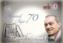 Muğam Mərkəzində şair Məmməd İlqarın 70 illik yubileyi keçiriləcək şair Məmməd İlqarın 70 illik yubileyinə həsr olunmuş tədbir