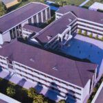 Qubanın Zərdabi qəsəbəsində yeni məktəb binasının tikintisi