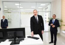 “Şəmkirçay” Sutəmizləyici Qurğular Kompleksi istifadəyə verilib “Şəmkirçay” Sutəmizləyici Qurğular Kompleksi istifadəyə verilib