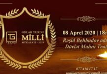 “Odlar Yurdu–2019” Milli Mükafatı 8 apreldə təqdim olunacaq