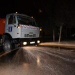 Bakıda koronavirusa görə küçələr yuyulur