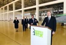 Prezident İlham Əliyev Ağstafa Aqrar Sənaye Kompleksinin açılışında iştirak edib Prezident İlham Əliyev Ağstafa Aqrar Sənaye Kompleksinin açılışında