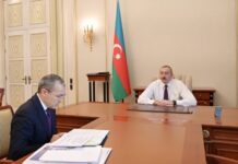 Prezident İlham Əliyev İqtisadiyyat nazirini qəbul etdi Azərbaycan Respublikasının Prezidenti İlham Əliyev İqtisadiyyat naziri Mikayıl Cabbarovu qəbul edib