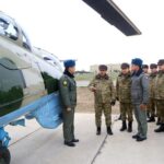 Cəbhə bölgəsindəki hərbi hissələrin ziyarəti