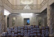 “Böyük Aşırım” şadlıq sarayı aztəminatlı ailələrə sovqatlar paylayıb “Böyük Aşırım” şadlıq sarayı aztəminatlı ailələrə sovqatlar paylayıb