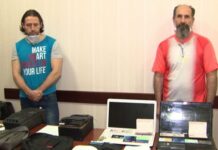 Azərbaycanda banklara qarşı kiber cinayətlər törədən əcnəbilər saxlanıldı Stoychev Marian Nikolov və Mladenov Vladislav Tsvetanov