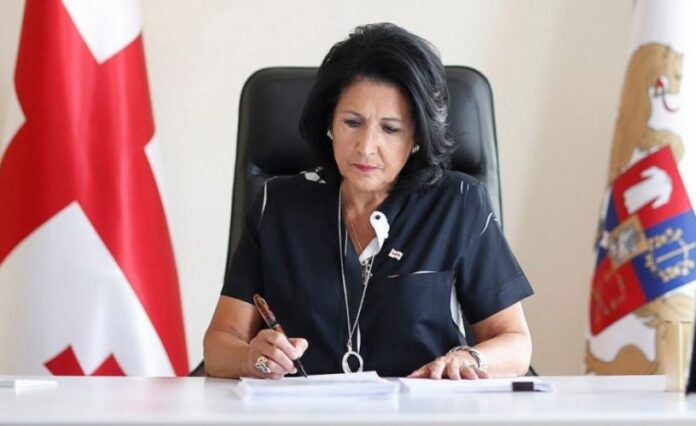 Gürcüstan Prezidenti Salome Zurabişvili