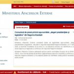 Rumıniya Xarici İşlər Nazirliyi